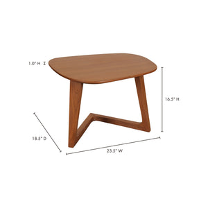   Modern European furniture - Solid Walnut End Table - www.oroa.com | Oroa.com