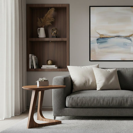   Modern European furniture - Solid Walnut End Table - www.oroa.com | Oroa.com