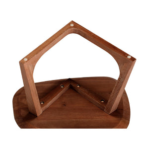   Modern European furniture - Solid Walnut End Table - www.oroa.com | Oroa.com