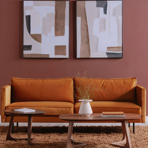   Modern European furniture - Solid Walnut End Table - www.oroa.com | Oroa.com