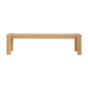   Modern European furniture - Natural Teak Outdoor Dining Bench - www.oroa.com | Oroa.com