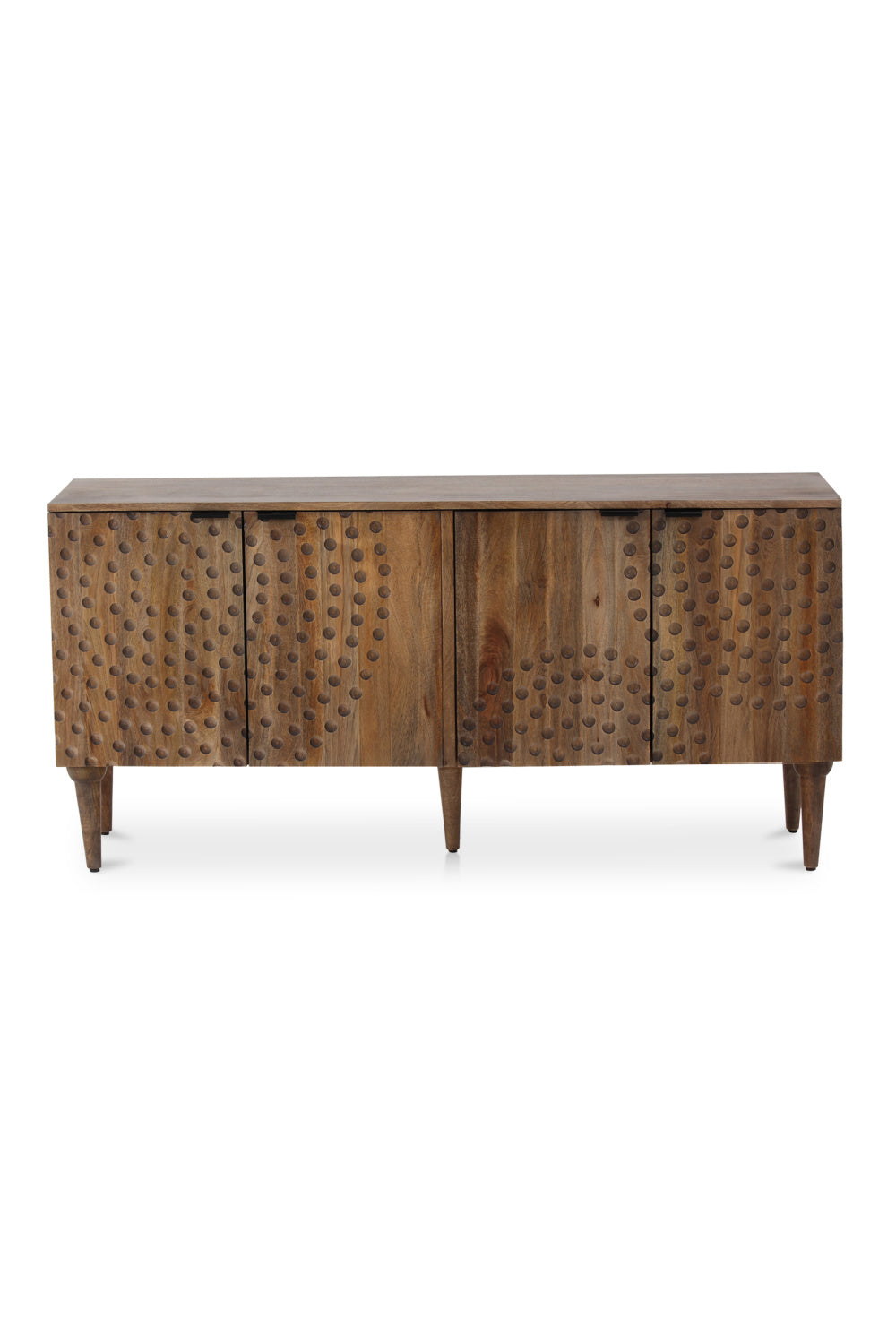   Modern European furniture - Carved Wooden 4-Door Sideboard - www.oroa.com | Oroa.com
