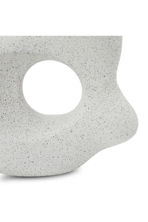   Modern European furniture - Gray Flecked Abstract Sculpture - www.oroa.com | Oroa.com
