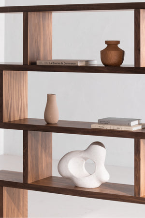   Modern European furniture - Gray Flecked Abstract Sculpture - www.oroa.com | Oroa.com