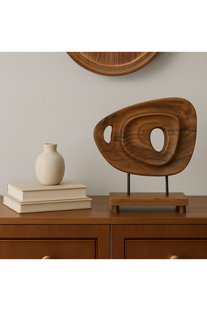  Modern European furniture - Natural Acacia Freeform Sculpture - www.oroa.com | Oroa.com