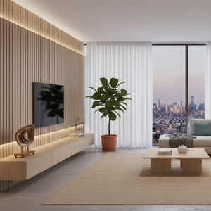   Modern European furniture - Natural Acacia Freeform Sculpture - www.oroa.com | Oroa.com