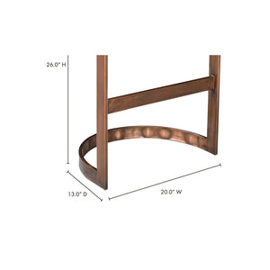   Modern European furniture - Wooden Seat Counter Stool - www.oroa.com | Oroa.com