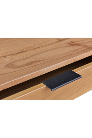   Modern European furniture - Solid Teak Wood Console Table - www.oroa.com | Oroa.com