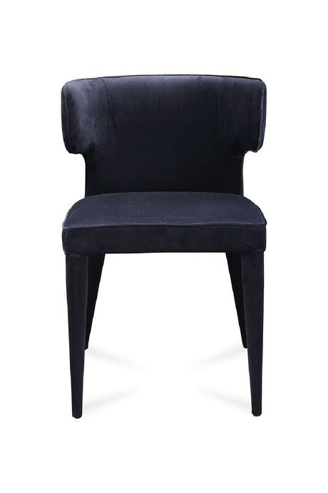   Modern European furniture - Black Upholstered Dining Chair - www.oroa.com | Oroa.com