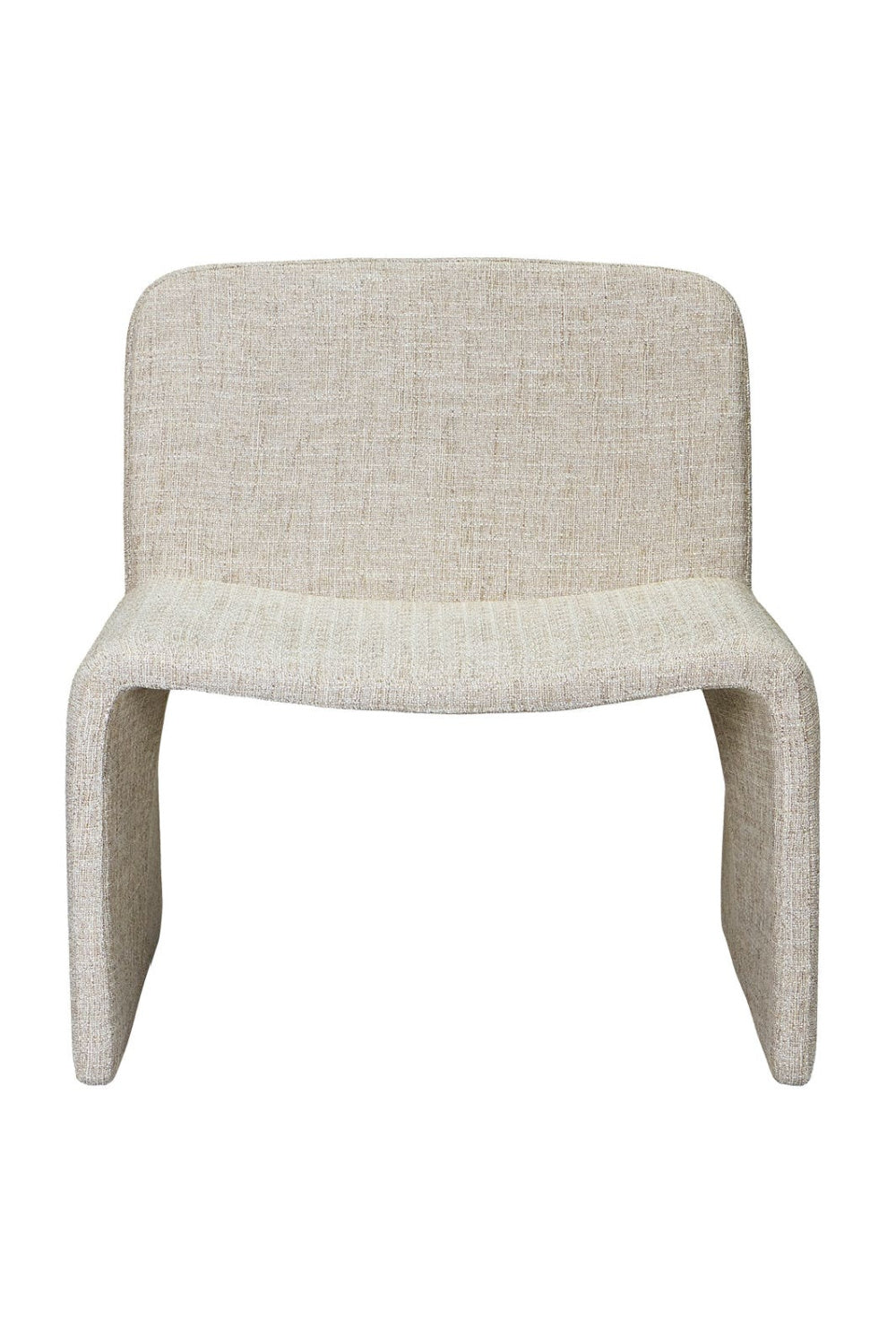   Modern European furniture - Beige Monolithic Accent Chair - www.oroa.com | Oroa.com