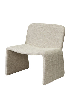   Modern European furniture - Beige Monolithic Accent Chair - www.oroa.com | Oroa.com