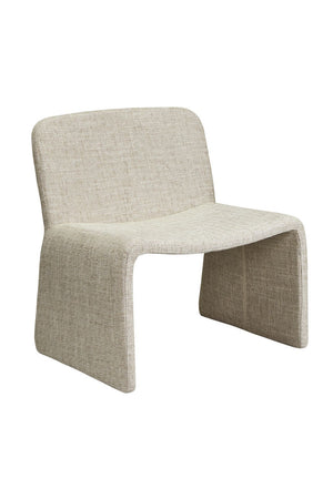   Modern European furniture - Beige Monolithic Accent Chair - www.oroa.com | Oroa.com