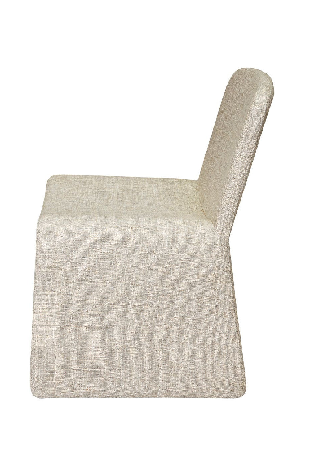   Modern European furniture - Beige Monolithic Accent Chair - www.oroa.com | Oroa.com