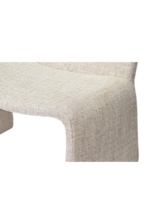   Modern European furniture - Beige Monolithic Accent Chair - www.oroa.com | Oroa.com