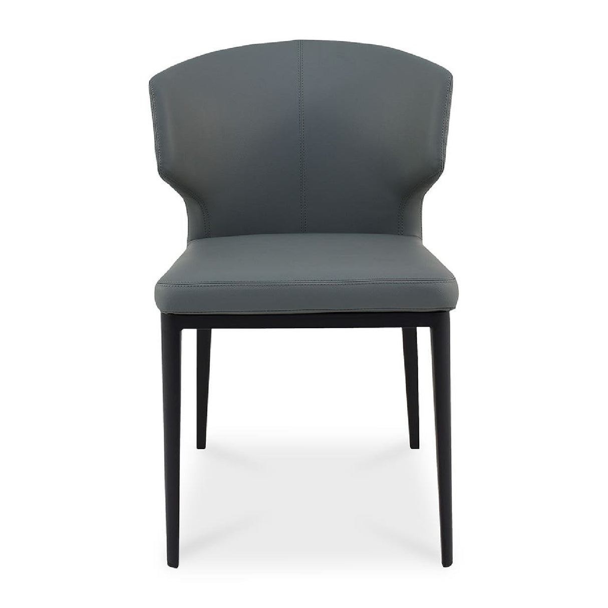   Modern European furniture - Vegan Leather Dining Chair Set (2) - www.oroa.com | Oroa.com