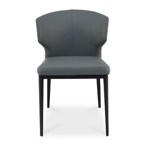   Modern European furniture - Vegan Leather Dining Chair Set (2) - www.oroa.com | Oroa.com