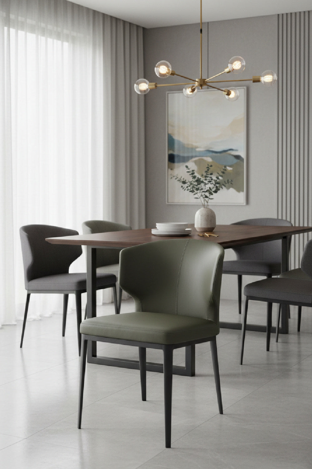   Modern European furniture - Art Deco Dining Chairs (2) - www.oroa.com | Oroa.com