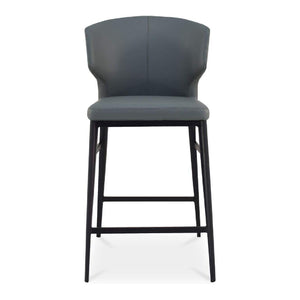   Modern European furniture - Vegan Leather Counter Stool - www.oroa.com | Oroa.com