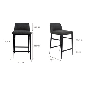   Modern European furniture - Low-Back Counter Stool - www.oroa.com | Oroa.com