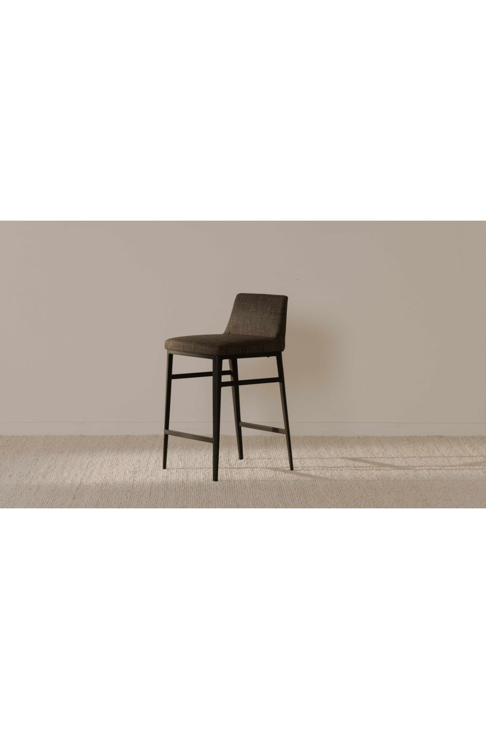   Modern European furniture - Low‑Back Fabric Bar Stool - www.oroa.com | Oroa.com