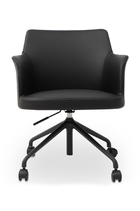   Modern European furniture - Black Swivel Office Chair - www.oroa.com | Oroa.com