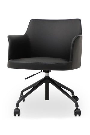   Modern European furniture - Black Swivel Office Chair - www.oroa.com | Oroa.com