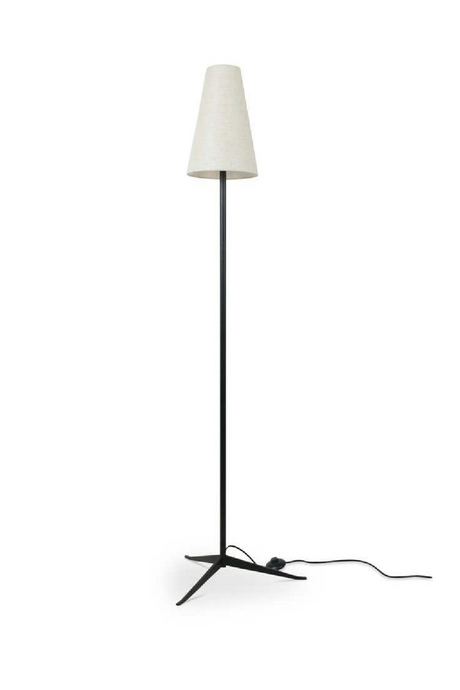   Modern European furniture - White Linen Shade Floor Lamp - www.oroa.com | Oroa.com