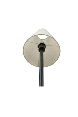   Modern European furniture - White Linen Shade Floor Lamp - www.oroa.com | Oroa.com