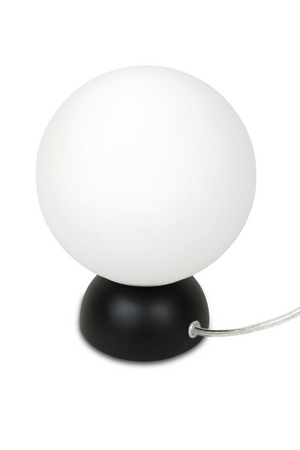   Modern European furniture - Opal Glass Globe Table Lamp - www.oroa.com | Oroa.com