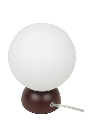   Modern European furniture - Opal Glass Globe Table Lamp - www.oroa.com | Oroa.com