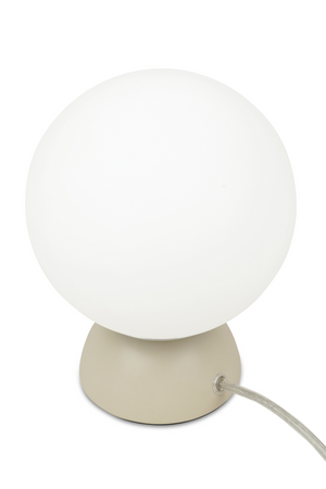  Modern European furniture - Opal Glass Globe Table Lamp - www.oroa.com | Oroa.com