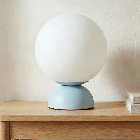   Modern European furniture - Opal Glass Globe Table Lamp - www.oroa.com | Oroa.com