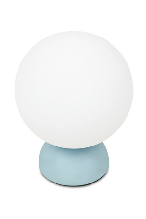   Modern European furniture - Opal Glass Globe Table Lamp - www.oroa.com | Oroa.com