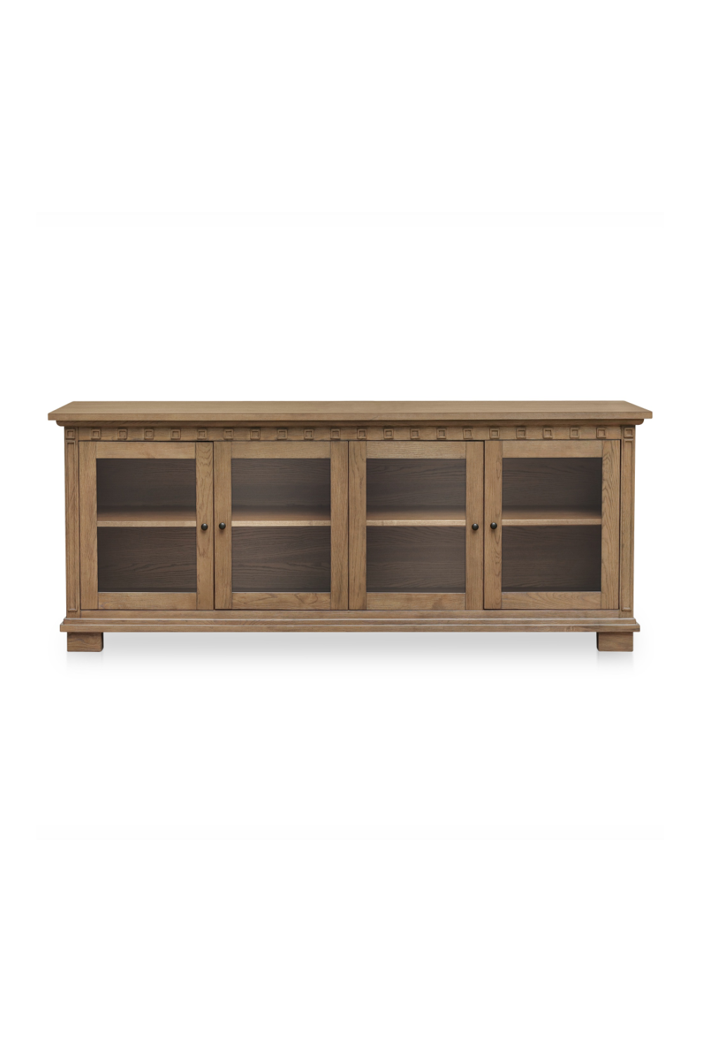   Modern European furniture - Brown Ash 4-Door Sideboard - www.oroa.com | Oroa.com