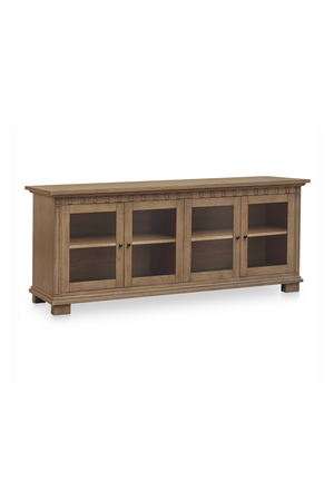   Modern European furniture - Brown Ash 4-Door Sideboard - www.oroa.com | Oroa.com