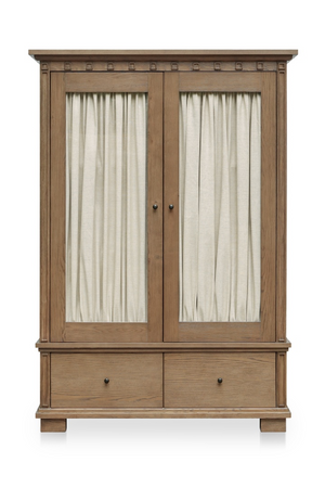   Modern European furniture - Brown Ash 2-Door Tall Cabinet - www.oroa.com | Oroa.com
