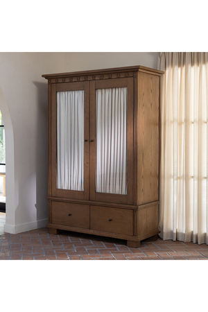   Modern European furniture - Brown Ash 2-Door Tall Cabinet - www.oroa.com | Oroa.com