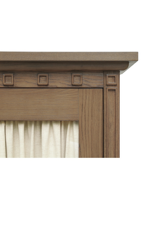   Modern European furniture - Brown Ash 2-Door Tall Cabinet - www.oroa.com | Oroa.com