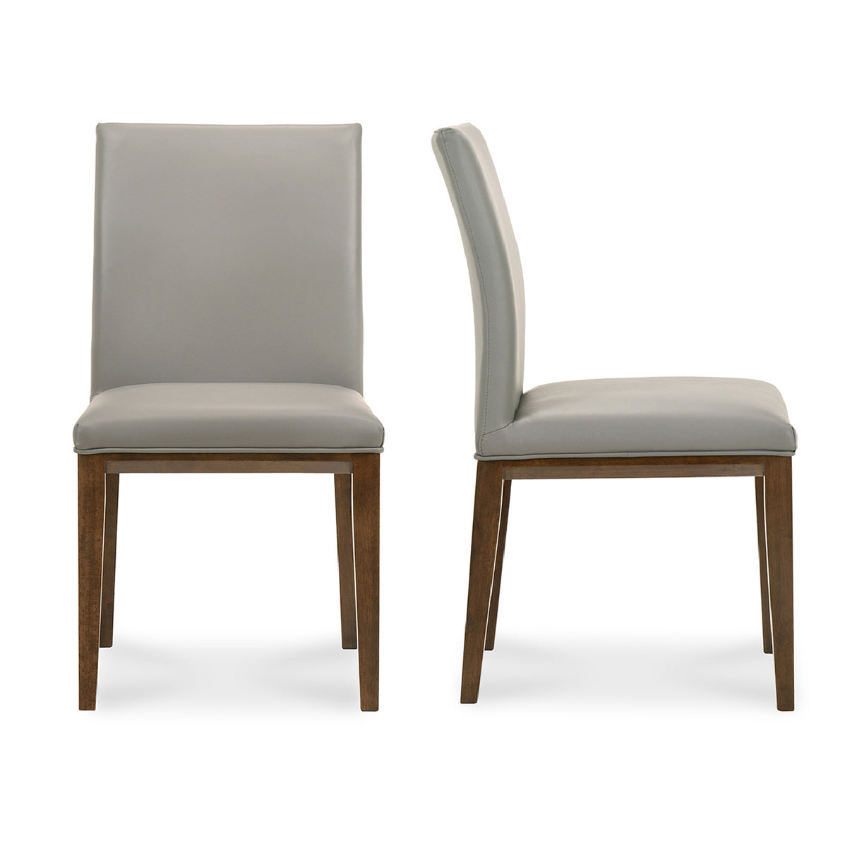   Modern European furniture - Top Grain Leather Dining Chairs (2) - www.oroa.com | Oroa.com