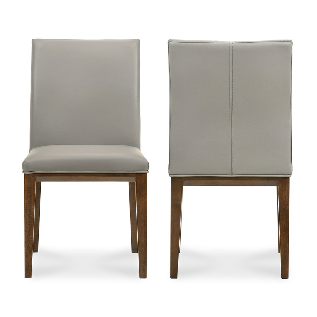   Modern European furniture - Top Grain Leather Dining Chairs (2) - www.oroa.com | Oroa.com