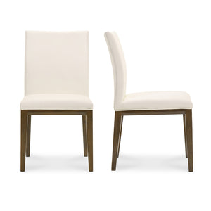   Modern European furniture - Top Grain Leather Dining Chairs (2) - www.oroa.com | Oroa.com