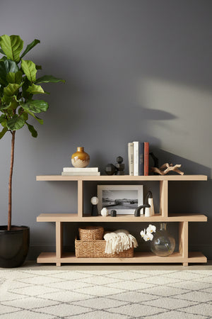   Modern European furniture - White Oak Veneer Shelf - www.oroa.com | Oroa.com