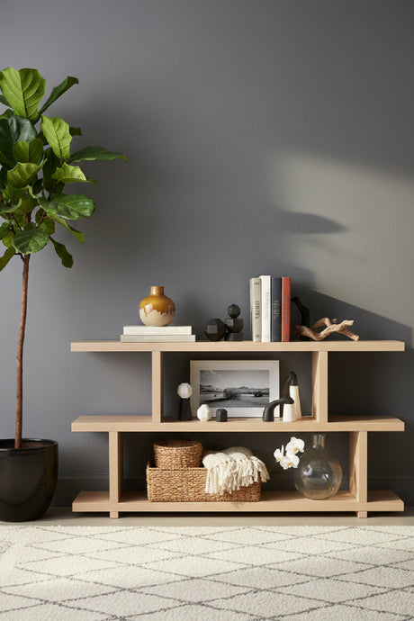   Modern European furniture - White Oak Veneer Shelf - www.oroa.com | Oroa.com