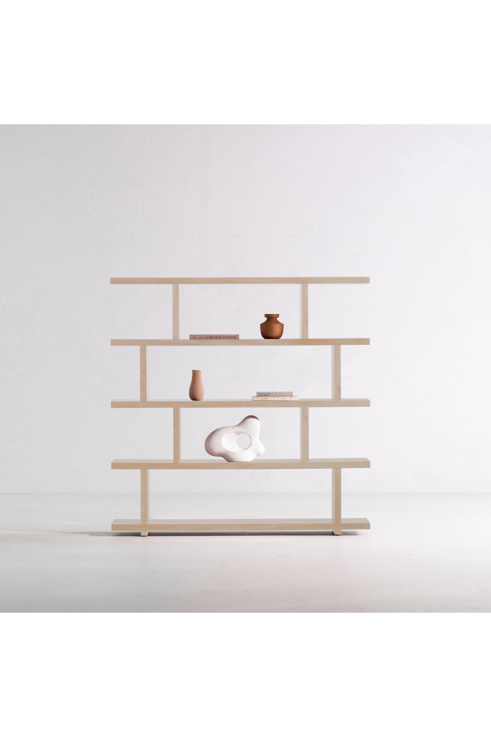   Modern European furniture - White Oak Veneer Shelf - www.oroa.com | Oroa.com