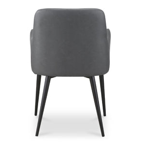   Modern European furniture - Tufted Vegan Leather Dining Chairs (2) - www.oroa.com | Oroa.com