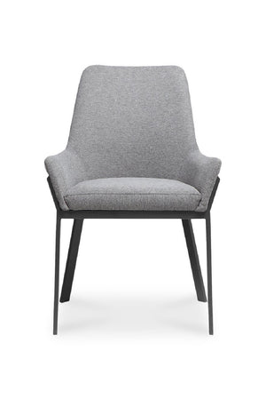   Modern European furniture - Quilted Upholstered Dining Chairs (2) - www.oroa.com | Oroa.com