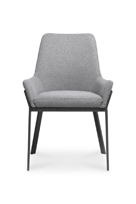   Modern European furniture - Quilted Upholstered Dining Chairs (2) - www.oroa.com | Oroa.com