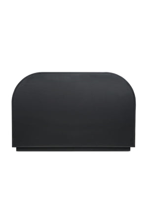   Modern European furniture - Black Arched 4-Door Cabinet - www.oroa.com | Oroa.com