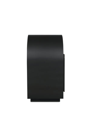   Modern European furniture - Black Arched 4-Door Cabinet - www.oroa.com | Oroa.com