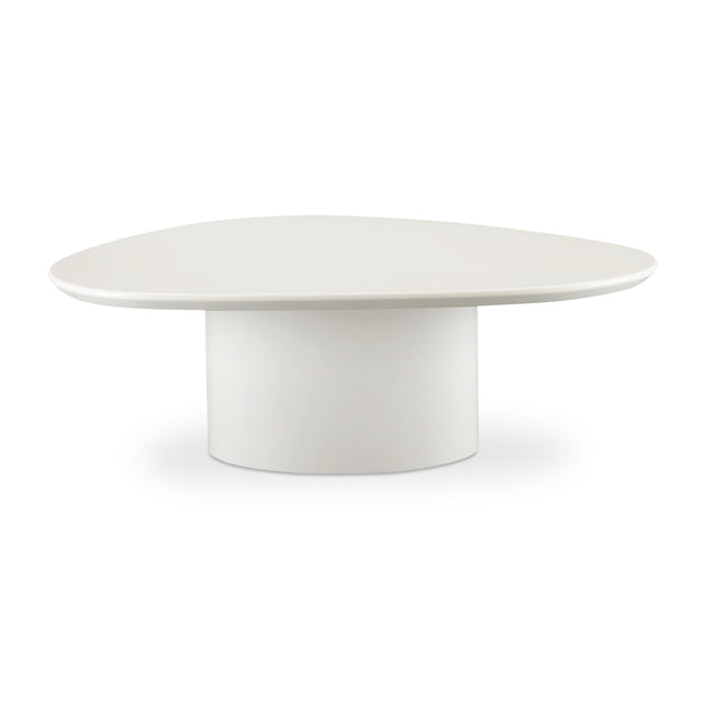 Modern European furniture - Organic-Shaped Lacquered Coffee Table - www.oroa.com